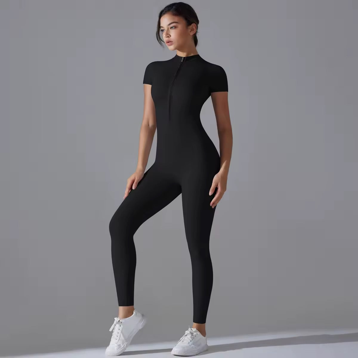 Velora CoreZip Bodysuit