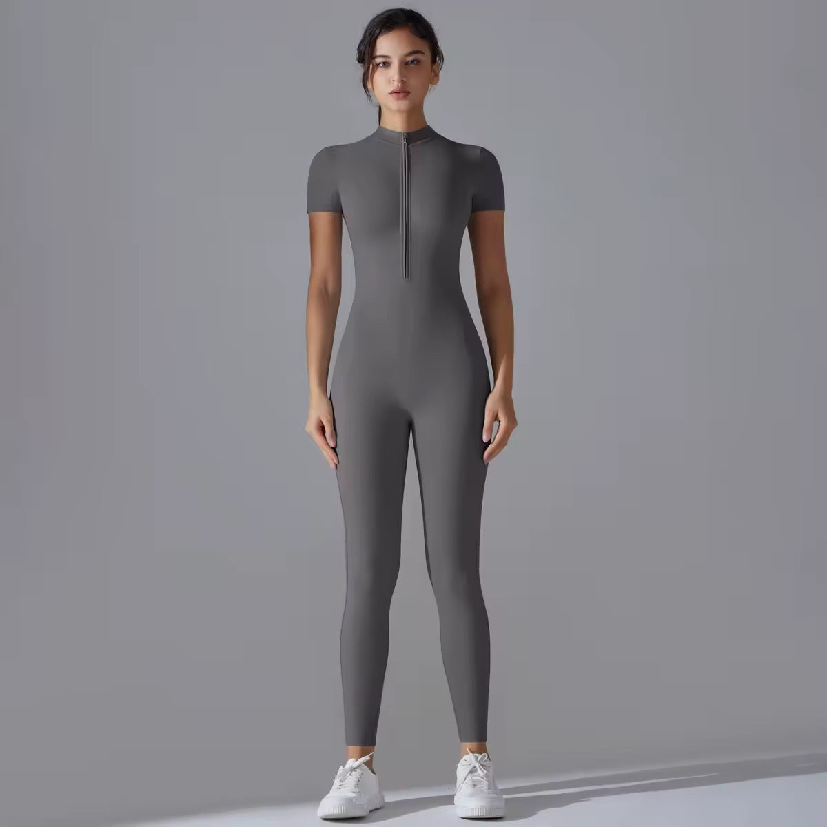 Velora CoreZip Bodysuit