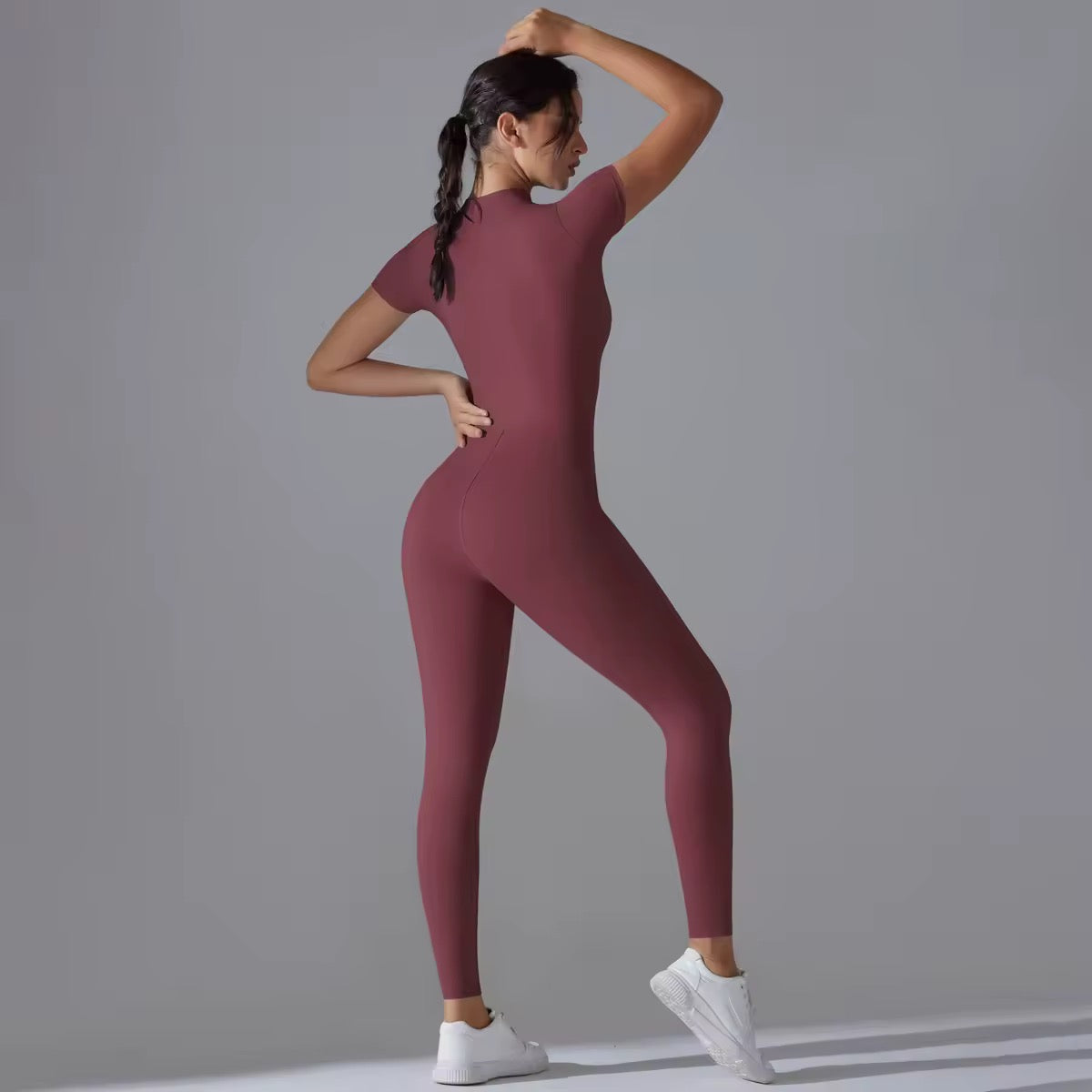 Velora CoreZip Bodysuit