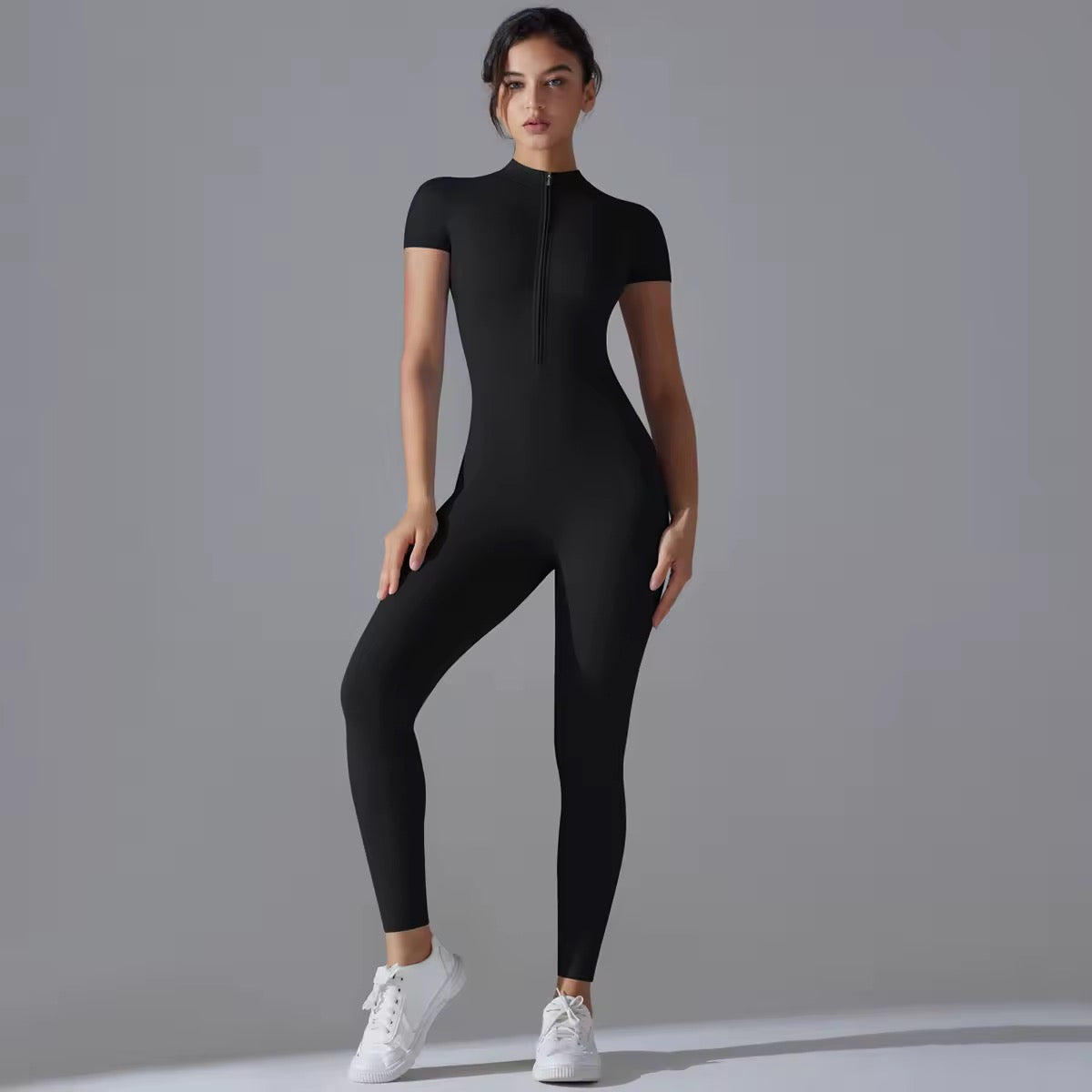 Velora CoreZip Bodysuit