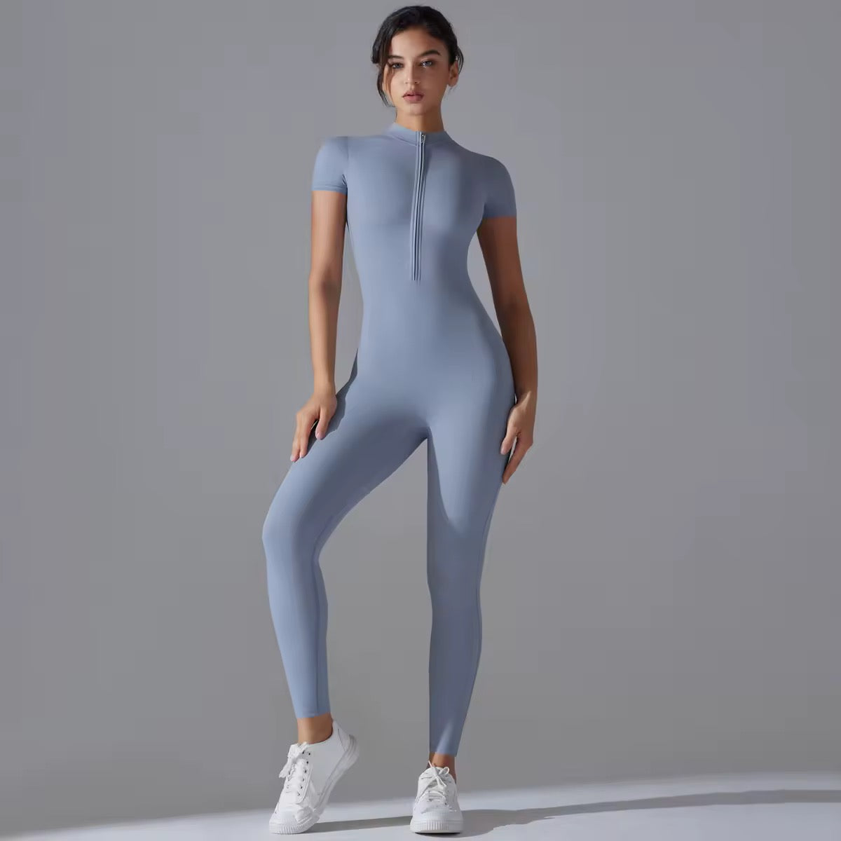 Velora CoreZip Bodysuit