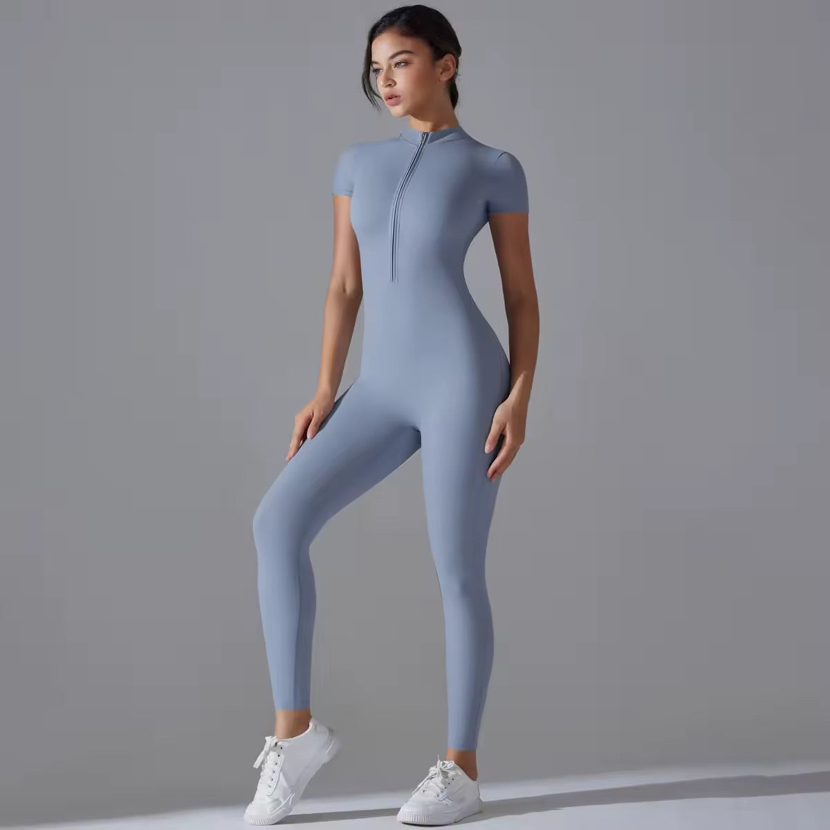 Velora CoreZip Bodysuit