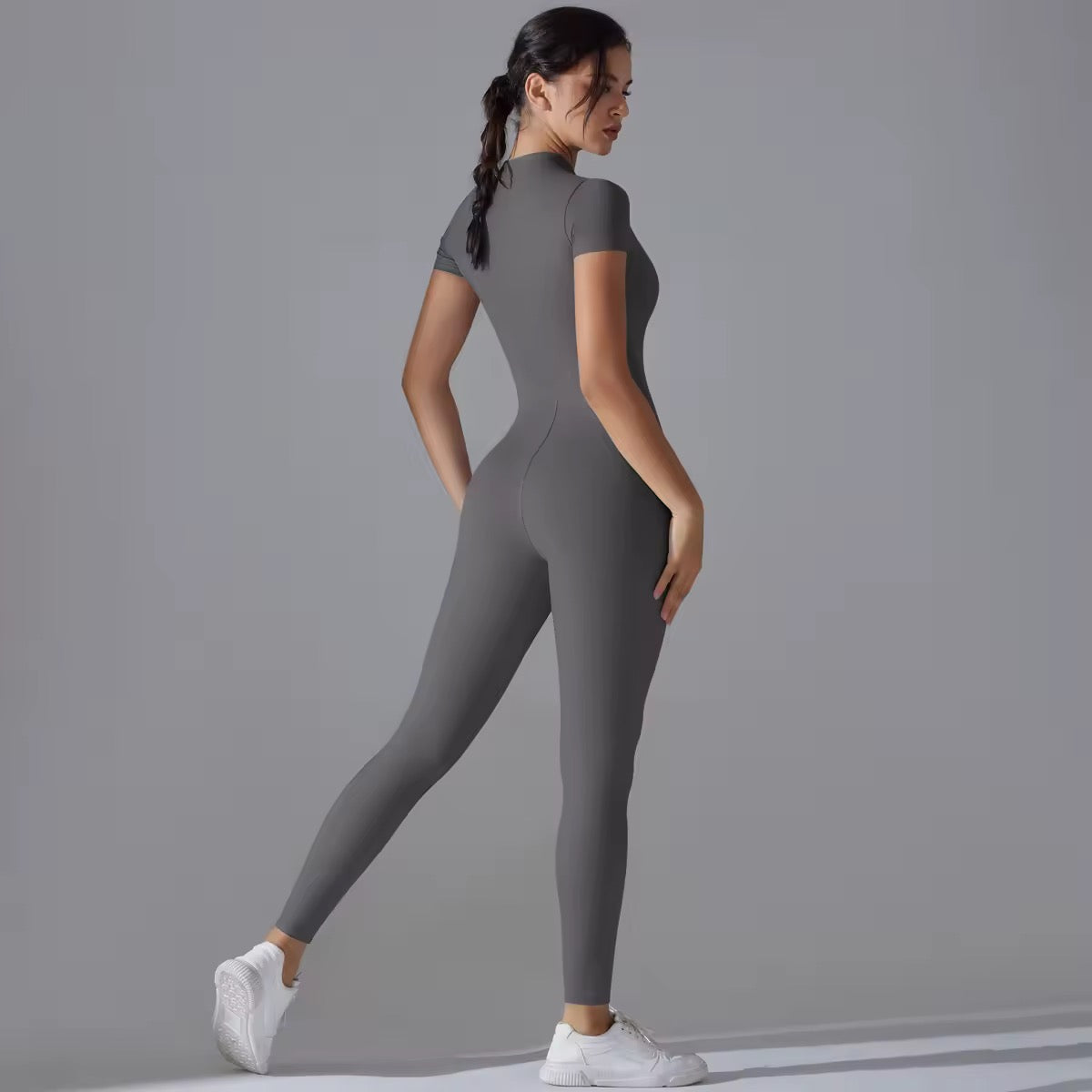 Velora CoreZip Bodysuit
