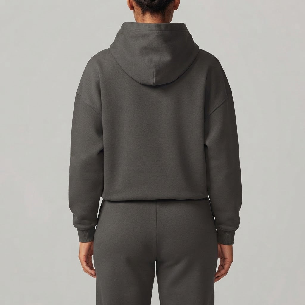 Velora Avessa™ Cotton Fleece Relaxed Hoodie