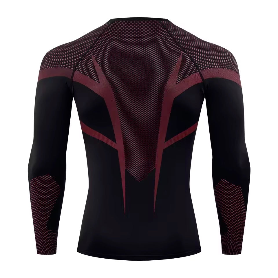 VeloxLongSleeves-Red-Limited Edition