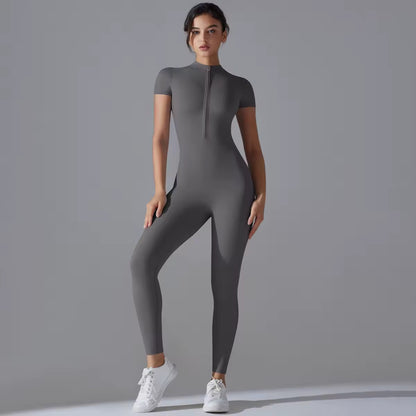Velora CoreZip Bodysuit