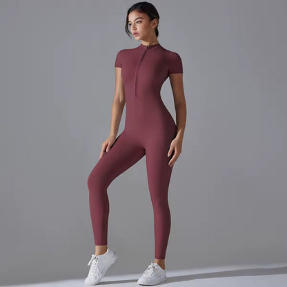 Velora CoreZip Bodysuit