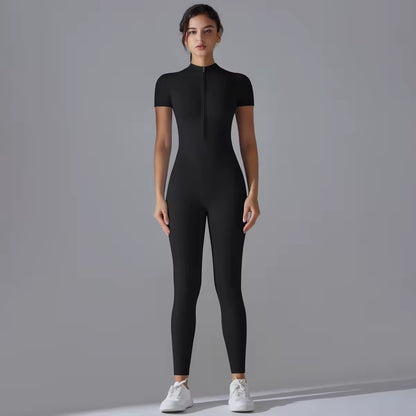 Velora CoreZip Bodysuit