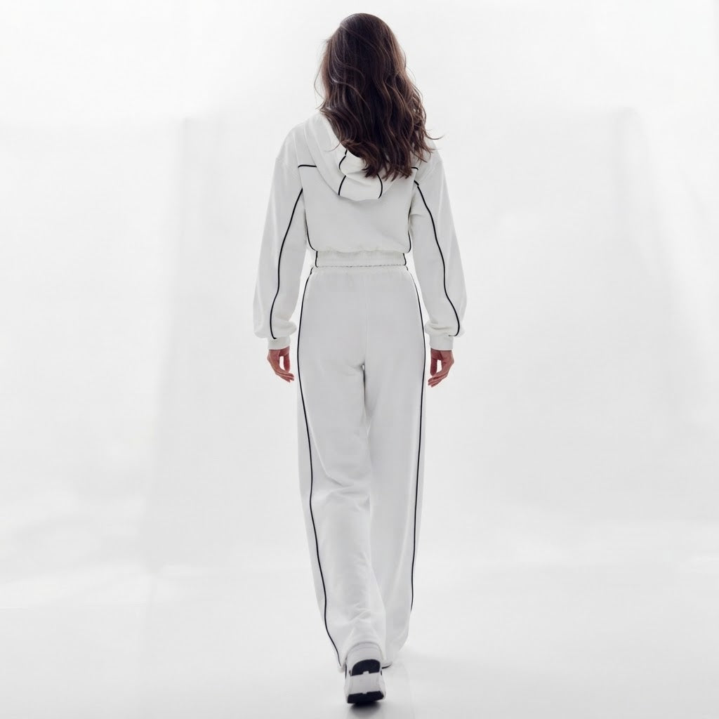Velora Ravelle™ Zip-Up Hoodie & Straight-Leg 2-Piece Set