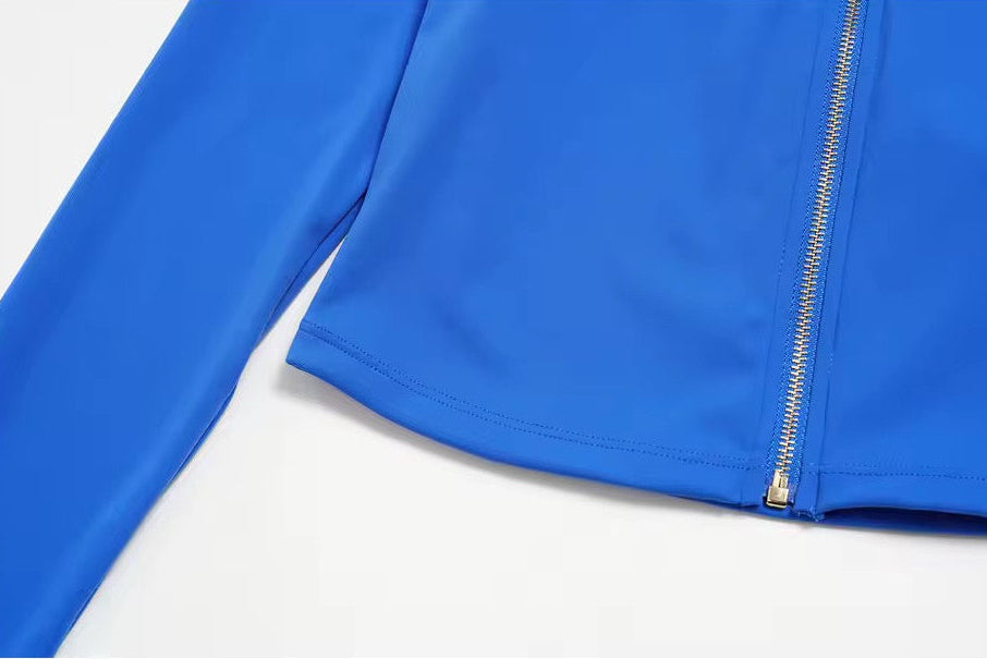 Velora Elvara™ Zip-Up Long Sleeve Workout Top