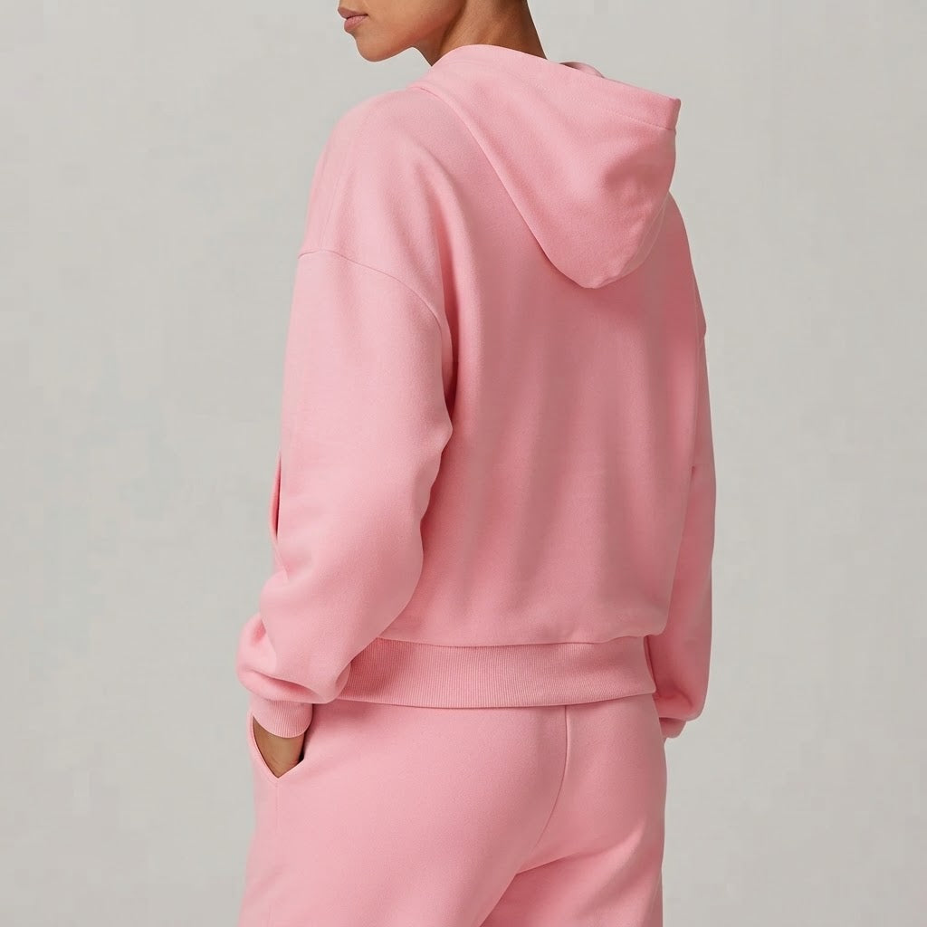 Velora Avessa™ Cotton Fleece Relaxed Hoodie