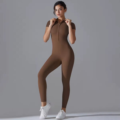 Velora CoreZip Bodysuit