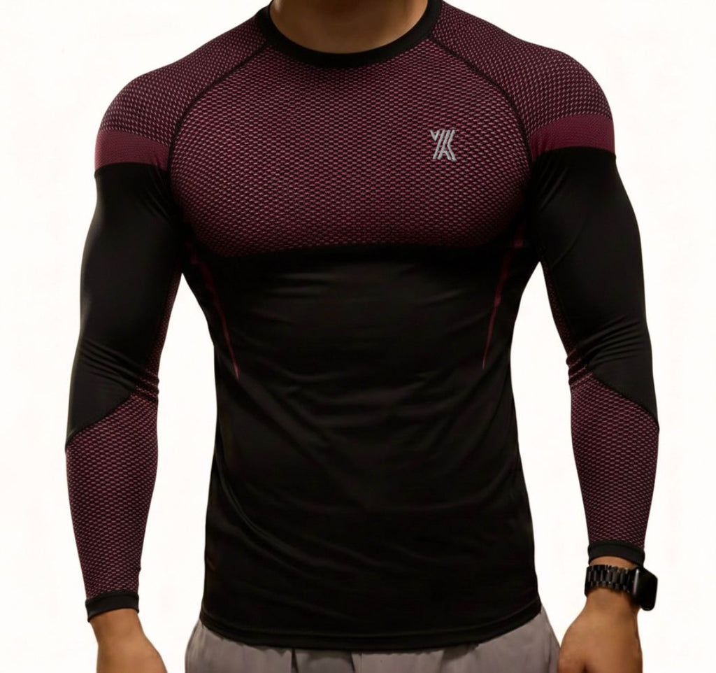 VeloxLongSleeves-Red-Limited Edition