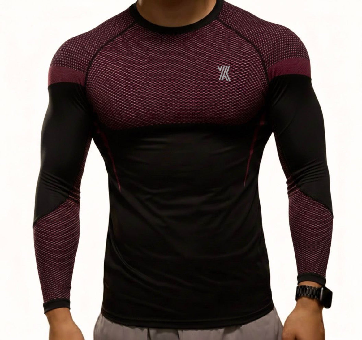 VeloxLongSleeves-Red-Limited Edition