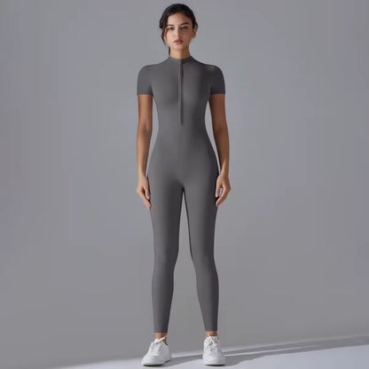 Velora CoreZip Bodysuit