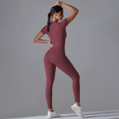 Velora CoreZip Bodysuit
