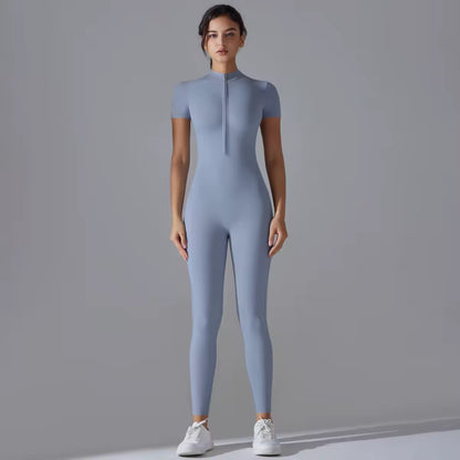 Velora CoreZip Bodysuit
