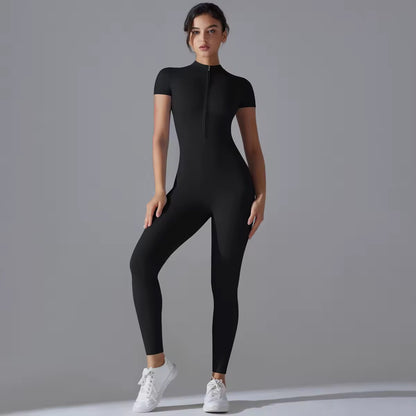 Velora CoreZip Bodysuit