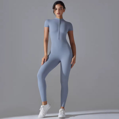 Velora CoreZip Bodysuit