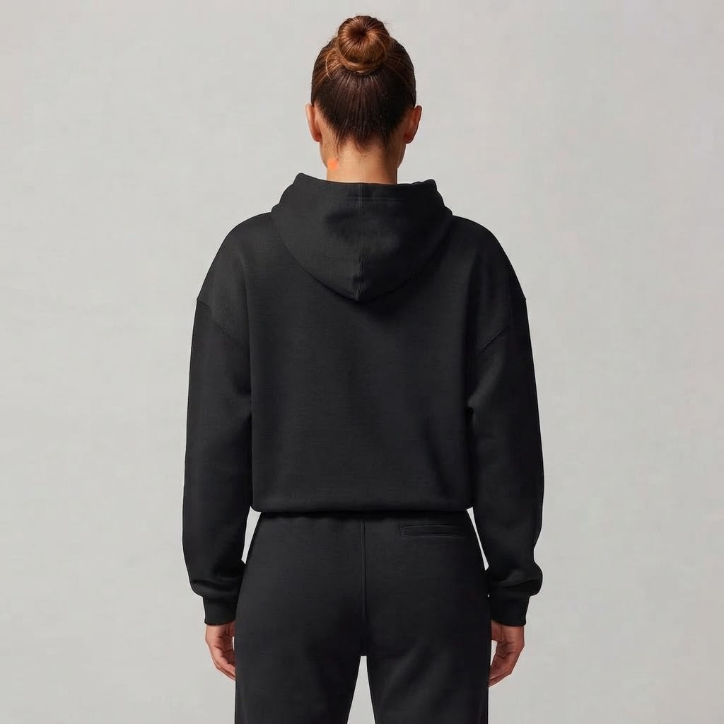 Velora Avessa™ Cotton Fleece Relaxed Hoodie