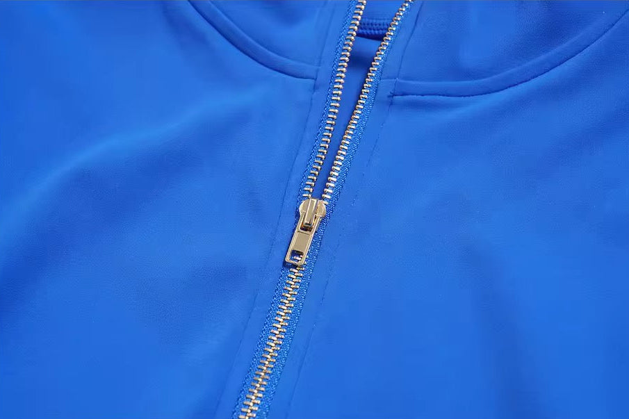 Velora Elvara™ Zip-Up Long Sleeve Workout Top