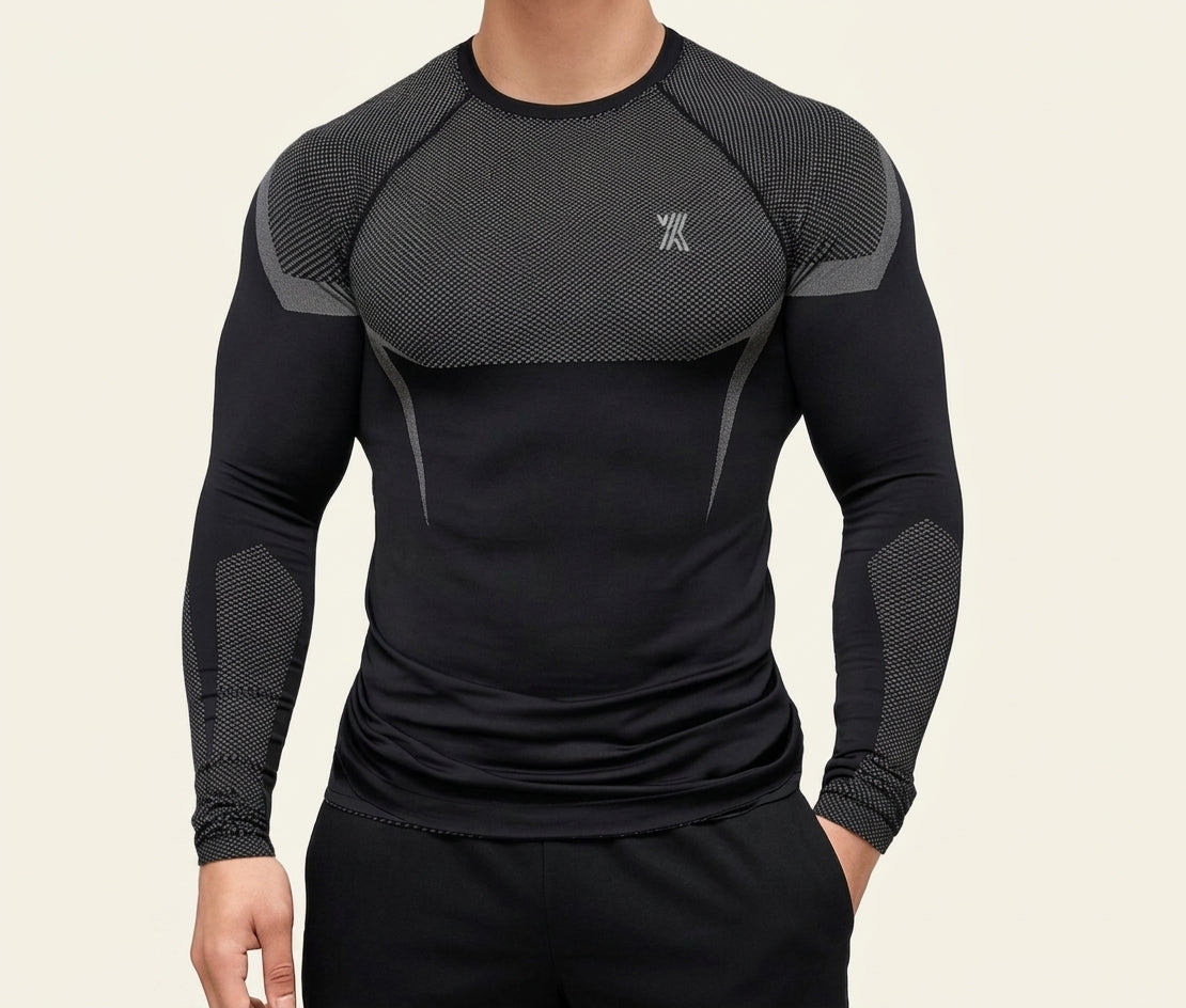 Velox Long Sleeves | Men’s Compression Long Sleeve Shirt