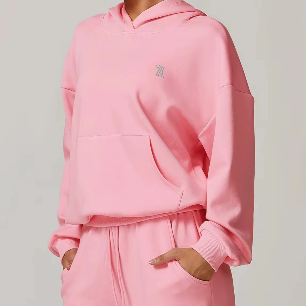 Velora Avessa™ Cotton Fleece Relaxed Hoodie