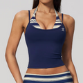Velora Amelisse™ Colorblock Halter Workout Tank