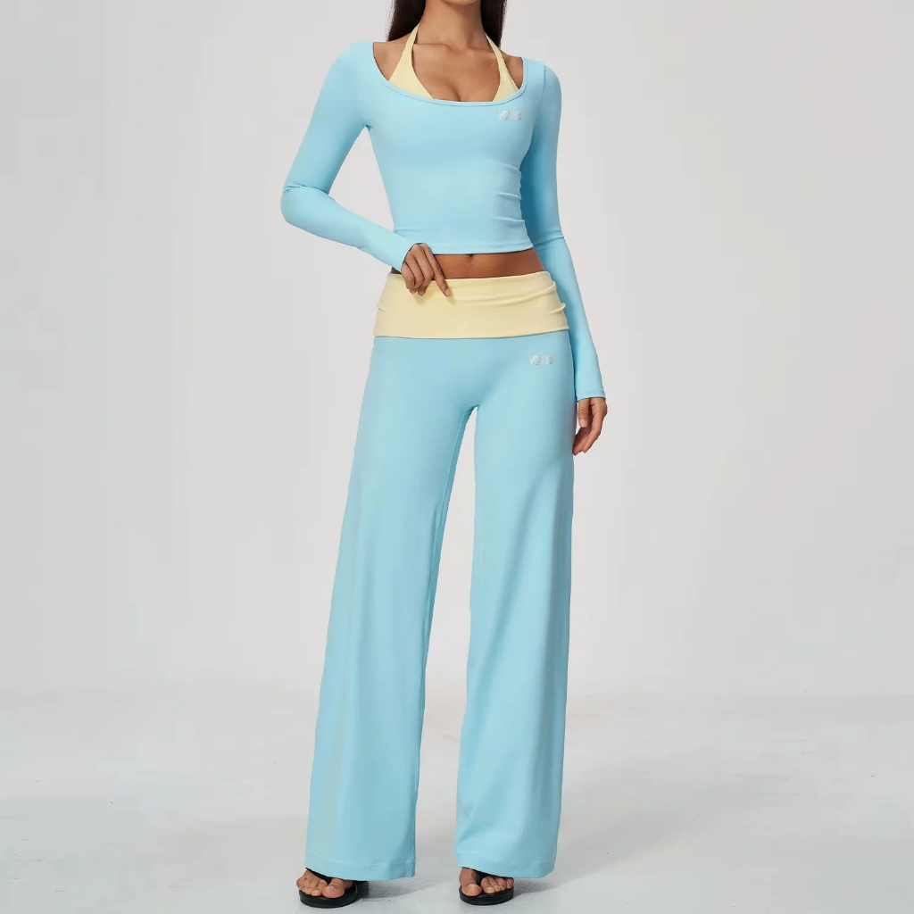Velora Avyelle™ Layered 2-Piece Workout Set