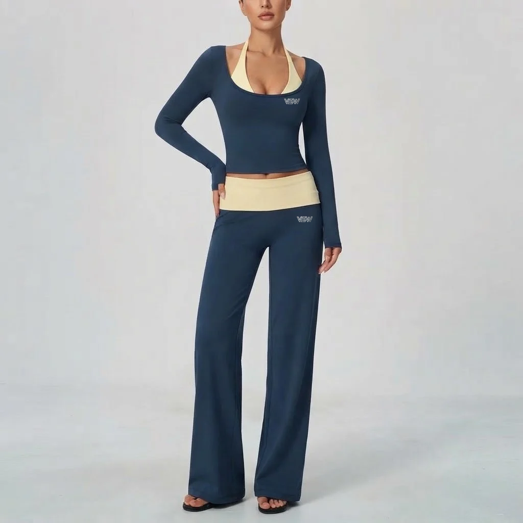 Velora Avyelle™ Layered 2-Piece Workout Set