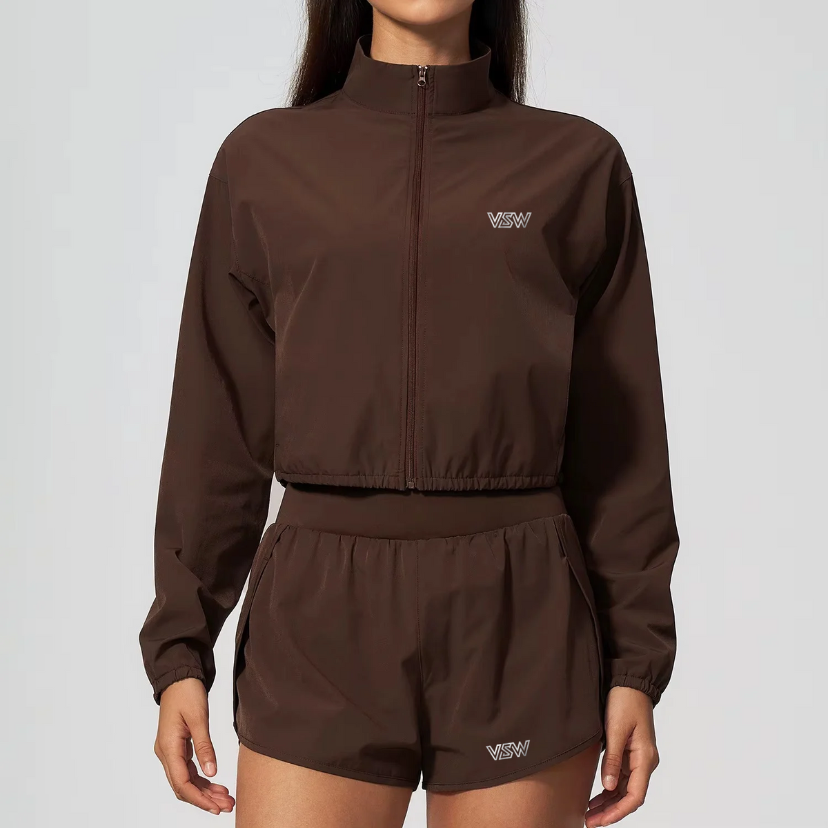 Velora Caelira™ Layered 2-Piece Workout Set