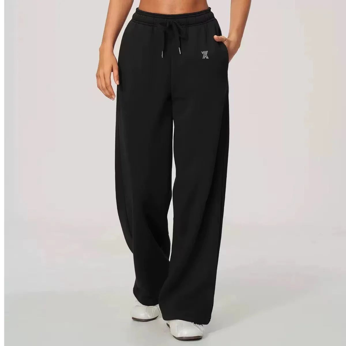 Velora Avenza™ Relaxed Wide-Leg Drawstring Pants