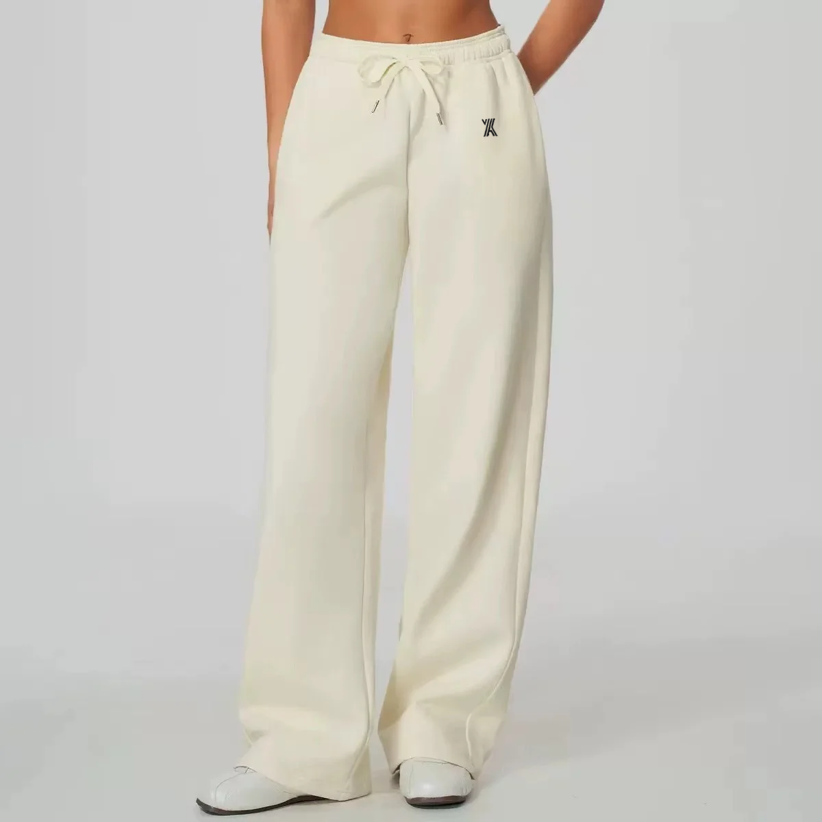 Velora Avenza™ Relaxed Wide-Leg Drawstring Pants