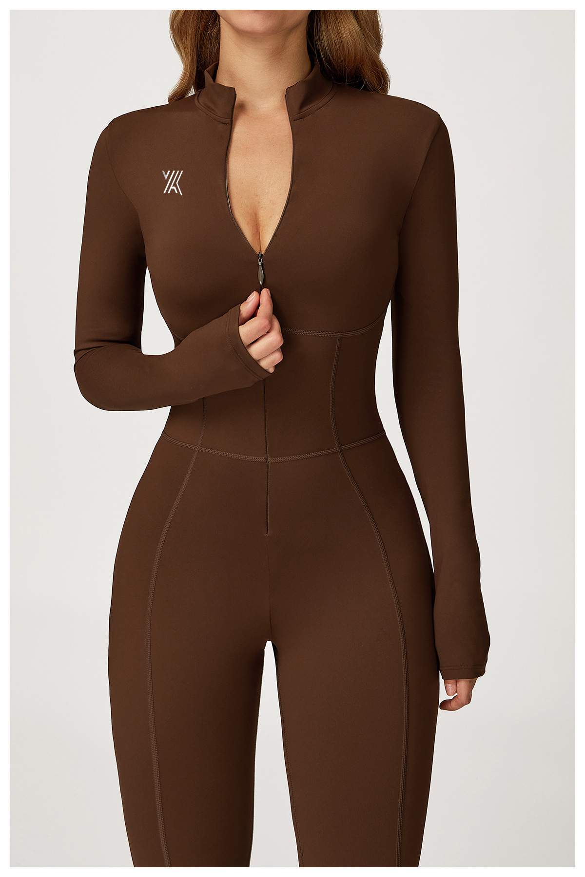 Luxe Contour Zip Jumpsuit