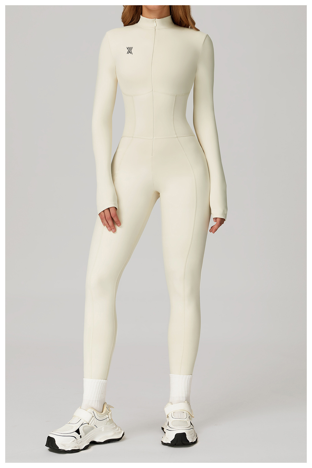 Luxe Contour Zip Jumpsuit