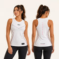 Women's Athletic Tank Top – Personalized Name Performance Workout Vest with Breathable Mesh
